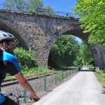 Das Foto zeigt Blogautor Florian auf dem RuhrtalRadweg in Witten