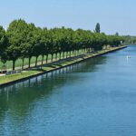 Das Foto zeigt den Dortmunder Ems Kanal