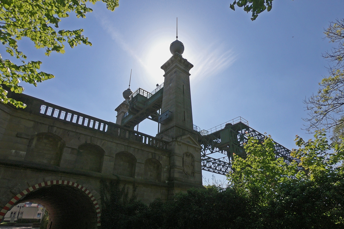 Das Foto zeigt das Schiffshebewerk Henrichenburg