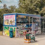 Das Bild zeigt die Erzbahn-Bude