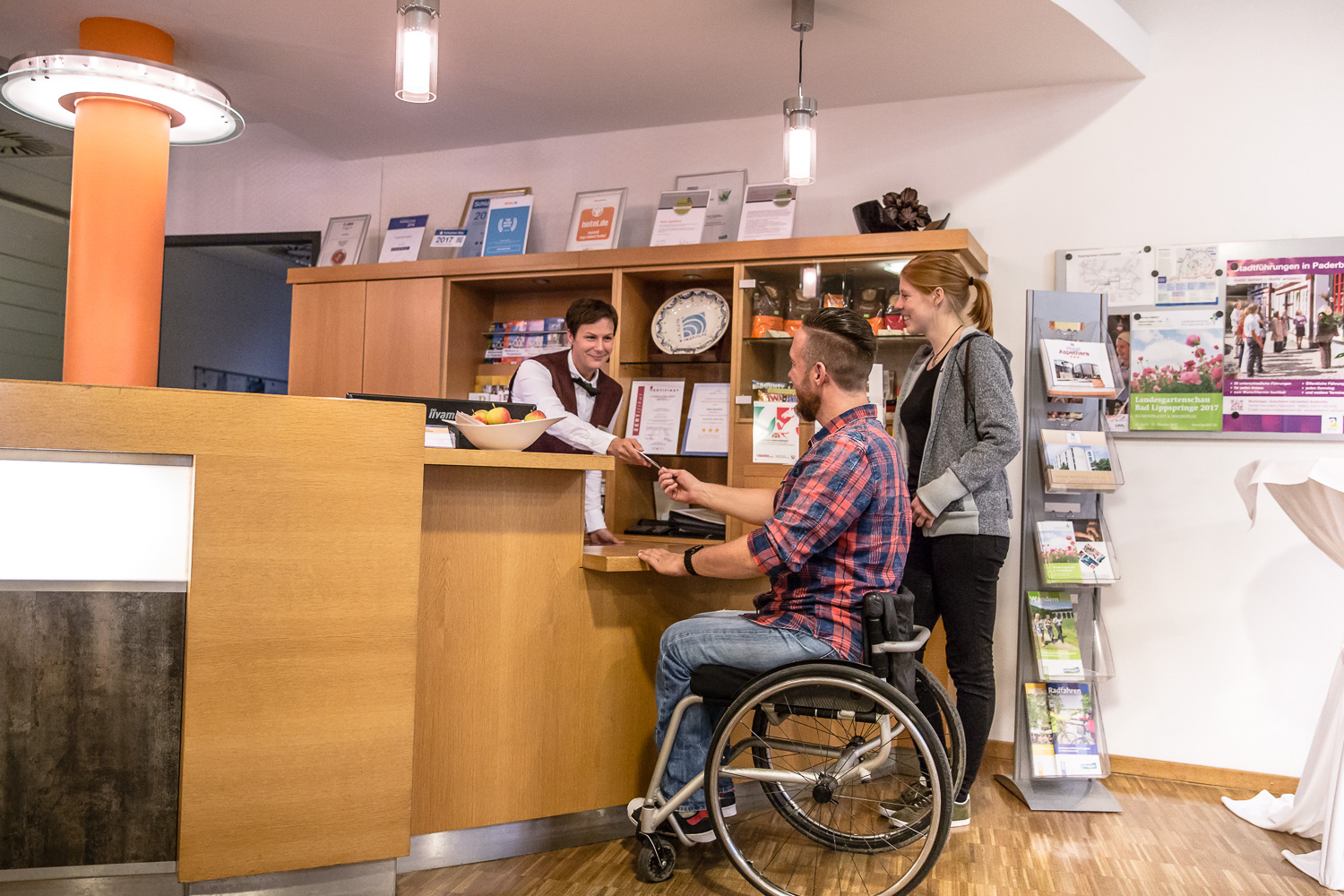 Das Foto zeigt ein Partnerhotel der Römer-Lippe-Route