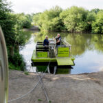 Das Foto zeigt Radfahrer auf der Römer-Lippe-Route