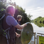 Das Foto zeigt Radfahrer auf der Römer-Lippe-Route