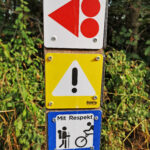 Das Foto zeigt die Mountainbikestrecke Brammen.Trail bei der Gravel.Trail.Tour durch die Brauker Alpen