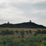 Das Foto zeigt die Halde Rungenberg in Gelsenkirchen auf der Gravel.Trail.Tour durch die Brauker Alpen
