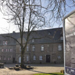 Das Foto zeigt das historische Schloss Broich in Mülheim an der Ruhr, das während der Radtour durchs radrevier.ruhr passiert wird.