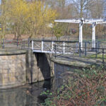 Das Foto zeigt die ehemalige Schleuse Neukirchen an der Ruhr bei Essen.