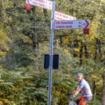 Das Foto zeigt Jochen mit dem ROSE XTRA WATT auf der Jacobi-Trasse in Oberhausen